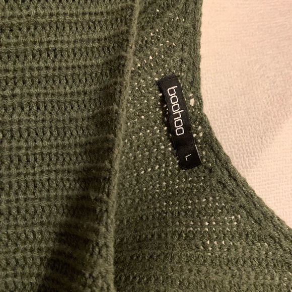 Boohoo Cropped Sweater size L - Picture 3 of 3